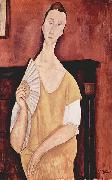 Amedeo Modigliani Woman with a Fan china oil painting artist